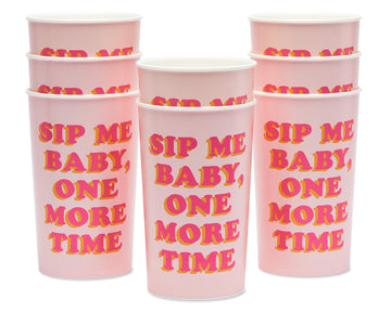 American Greetings Bachelorette Party Supplies, Sip Me 22 Oz. Party Cups (8-Count)