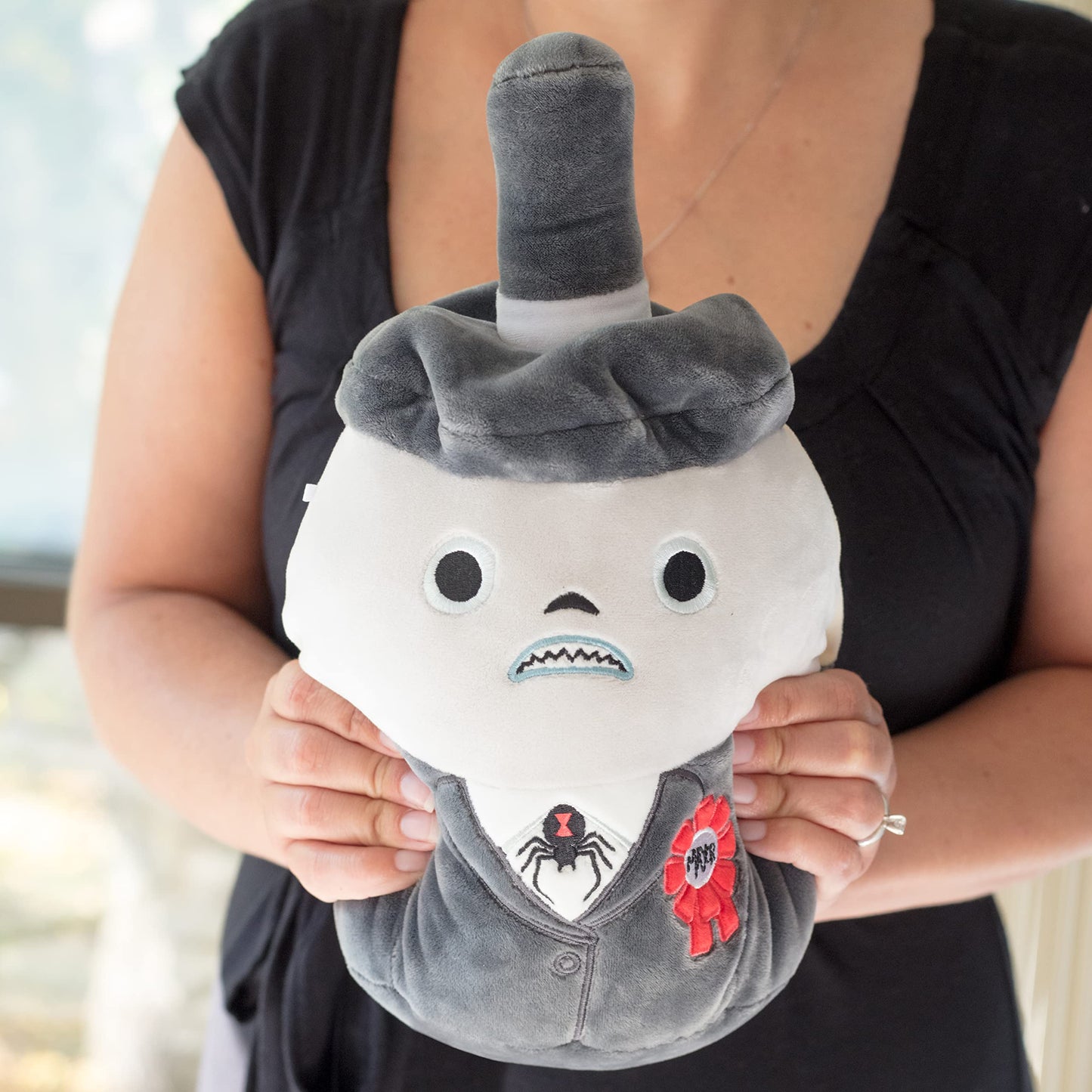 Squishmallows 8" Nightmare Before Christmas Mayor Plush - Soft Polyester Stuffed Animal Toy - Multi-color Holiday Gift for Kids