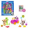 Littlest Pet Shop Safari Play Pack - Gen 7 Pets #53 #54 #55 Authentic LPS Bobble Head Figure Collectible Imagination Toy Animal Kidults Girls Boys Kids Tweens Ages 4+