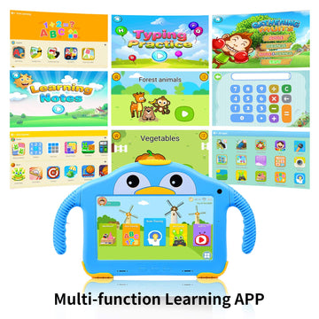 Kids Tablet 7 Inch Tablet For Kids 32Gb Android 10 Toddler Tablet With Wifi Eye Protection Kids App Preinstalled Learning Tablet