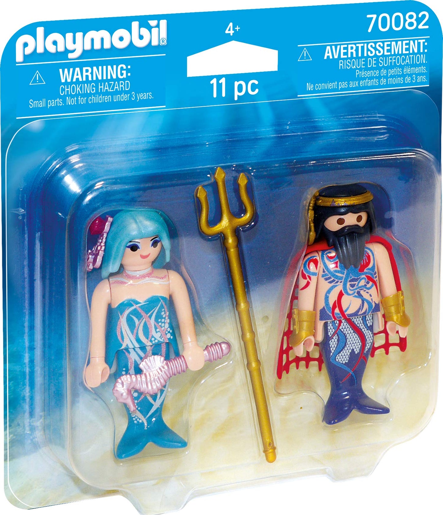 Playmobil 70082 Duopack Sea King And Mermaid