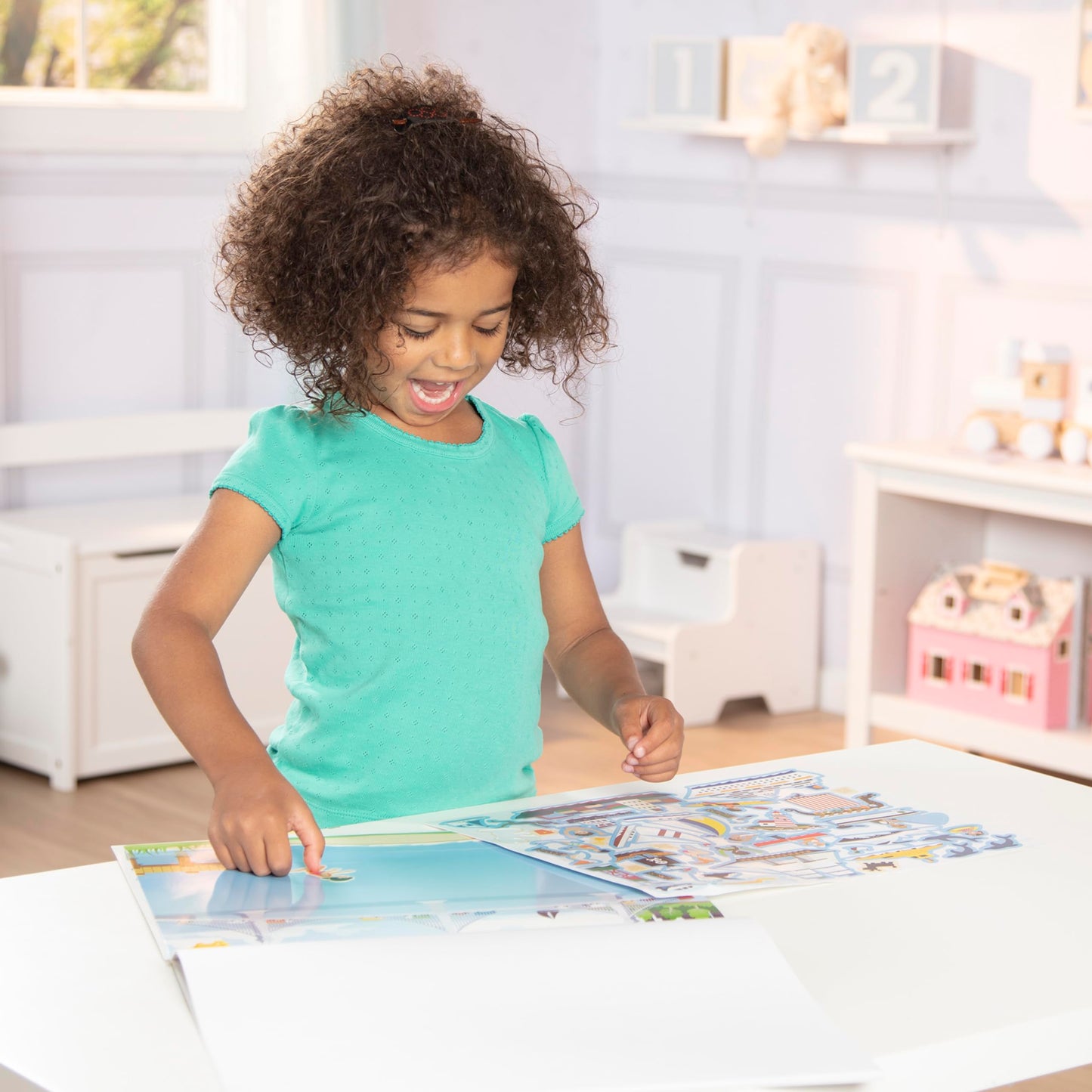 Melissa & Doug Reusable Sticker Pad: Vehicles - 165+ Reusable Stickers - FSC Certified