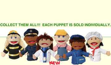 Marvel - Mtc-318 Education Felt Chef Talking Hand Puppet, 9-Inch, Ages 3 And Up