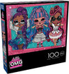 Buffalo Games - LOL - Three Queens - 100 Piece Jigsaw Puzzle for Families Challenging Puzzle Perfect for Game Nights - Finished