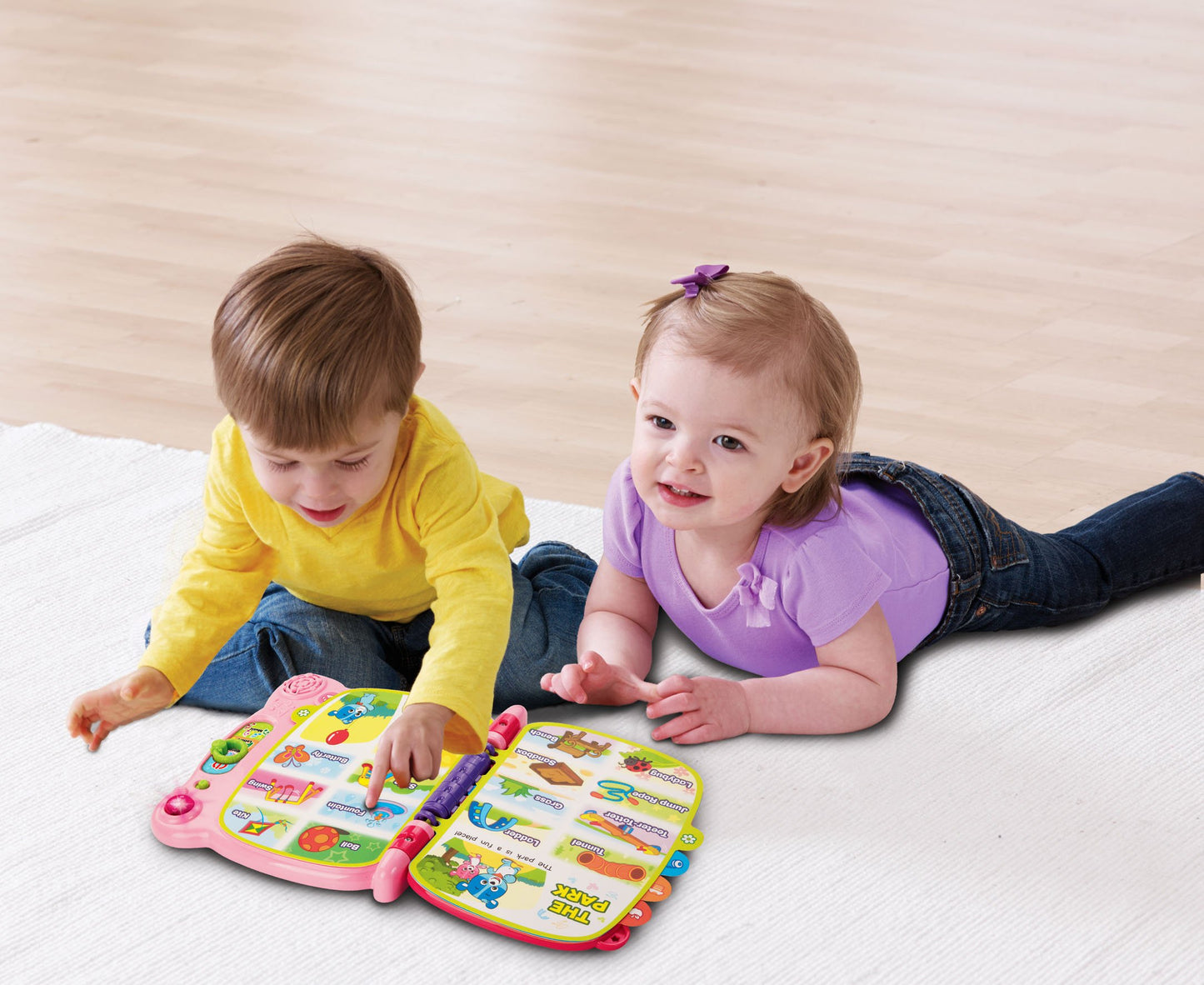 Vtech Touch And Teach Word Book, Pink