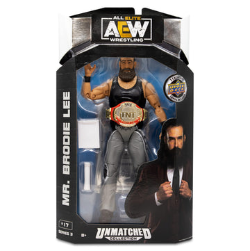 All advanced Wrestling - 6-Inch Brodie Lee Figure with Accessories - Unmatched Collection Series 3