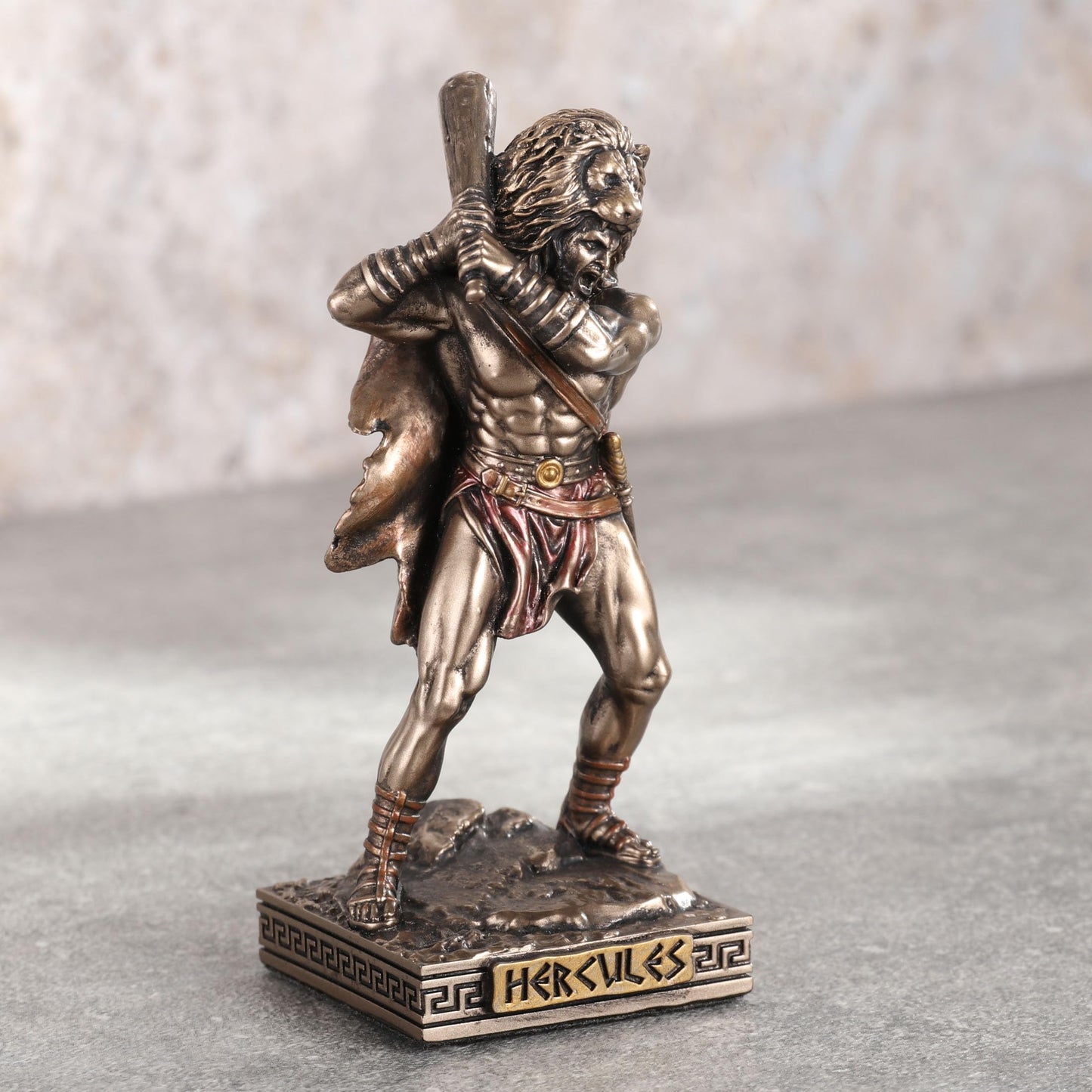Veronese Design 3 3/4 Inch Hercules Hand Painted Historical Collectible Figurine