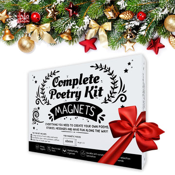 1138 Pcs Complete Poetry Magnets Kit, Word Magnets For Fridge, Poem Magnets, Word Fridge Magnets, Sentence Building, Sentence Magnets To Write Poems, Stories, Conversations - Simply Magic