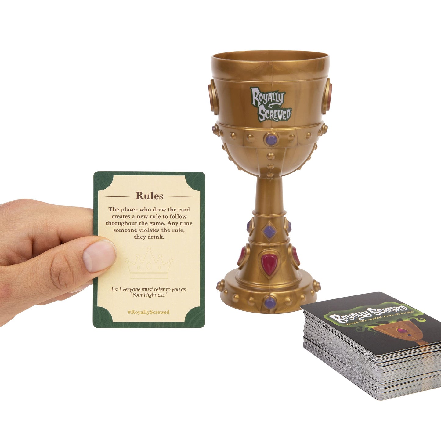 What Do You Meme Royally Screwed - The Competitive Party Game Where You May Get Screwed - by The Creators of Buzzed