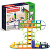 Magformers Sky Track Play 64Pc Set | Magnetic Tiles For Stem Development, Education And Critical Thinking | Magnetic Blocks And Building Tiles To Develop Problem-Solving Ability And Shape Recognition