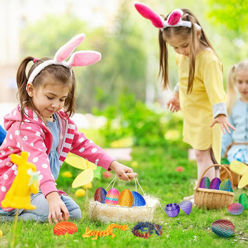 Yilcer 4Pcs Dragon Eggs With Dragon Inside Mini Dragon Eggs Set Mystery Dragon Egg Fidget Toy Articulated Dragon 3D Printed Anim