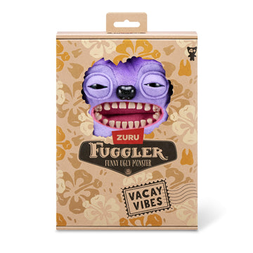 Fuggler Vacay Vibes Plush Toy - Greedy Grinner, Funny Ugly Monster Collectible, Perfect Gift for Kids and Collectors