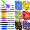 Invisible Ink Pens, 12 Pack Disappearing Ink Pens & 12 Pack Mini Notebooks, Magic Spy Kit For Boys Birthday Party, Halloween, Christmas Stocking Stuffers, Coolest Party Favors For Kids Classroom Gifts