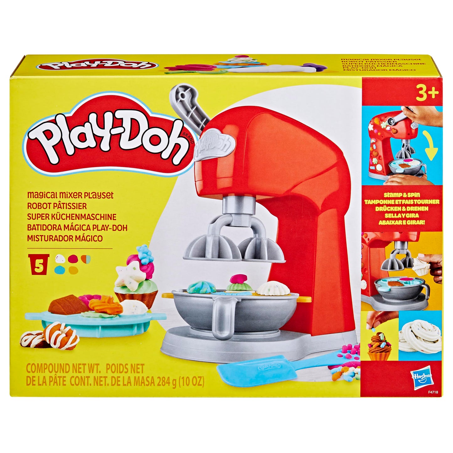 Play-Doh Kitchen Creations Magical Mixer Playset, Toy Mixer With Play Kitchen Accessories, Arts And Crafts For Kids 3 Years And Up