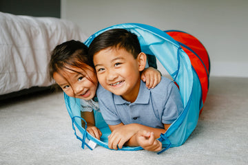 Chuckle & Roar - Pop Up Play Tunnel - Active Play For Toddlers - Preschool Pop Up Tent Companion - Ages 3 And Up - Rainbow Tunnel