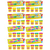 Play-Doh Bulk 4 Pack Vibrant Colors, 32 Colorful 3 Ounce Cans of Modeling Compound, Kids Arts & Crafts, Preschool Toys for Girls