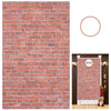 Brick Wall Backdrop,78.7x 49.2 Inch Door Curtain, Wizard Birthday Party Supplies, Halloween Christmas Themed Party Decorations,W