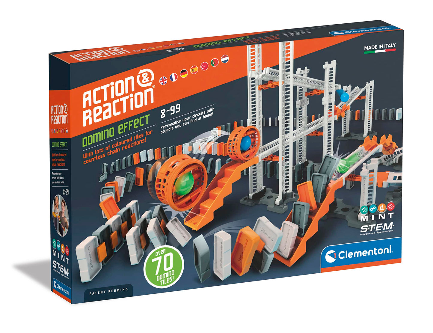 Science & Play: Action & Reaction Domino Effect Color 6+