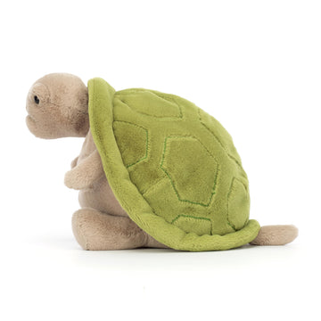 Jellycat Timmy Turtle Stuffed Animal Plush Toy, 11 Polyester Reptile, Model TIM3TUR, Classic Children's Gift