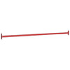 Vidaxl Turning Bar 49.2'' Steel Red