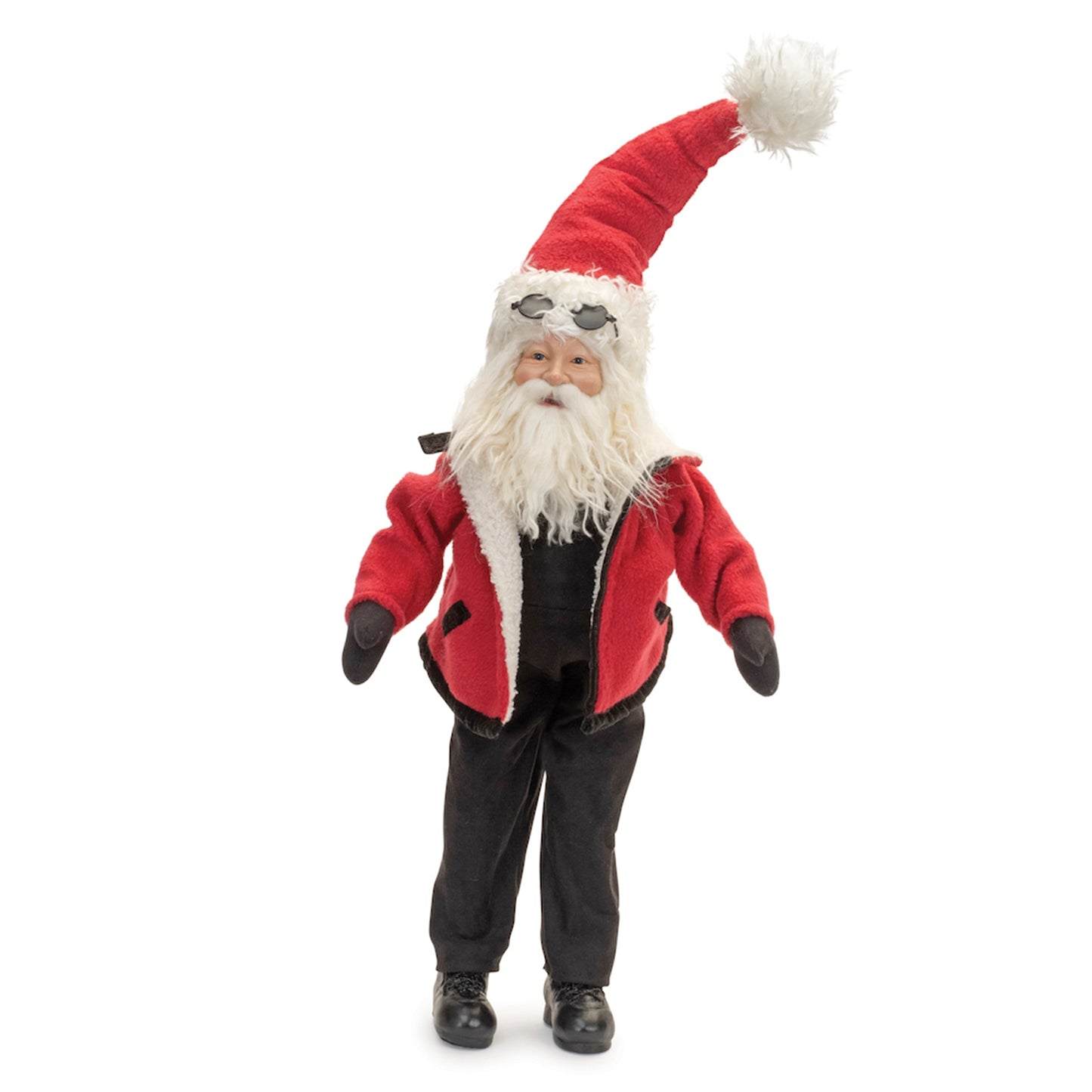 Plush Snow Suit Santa 27.75''