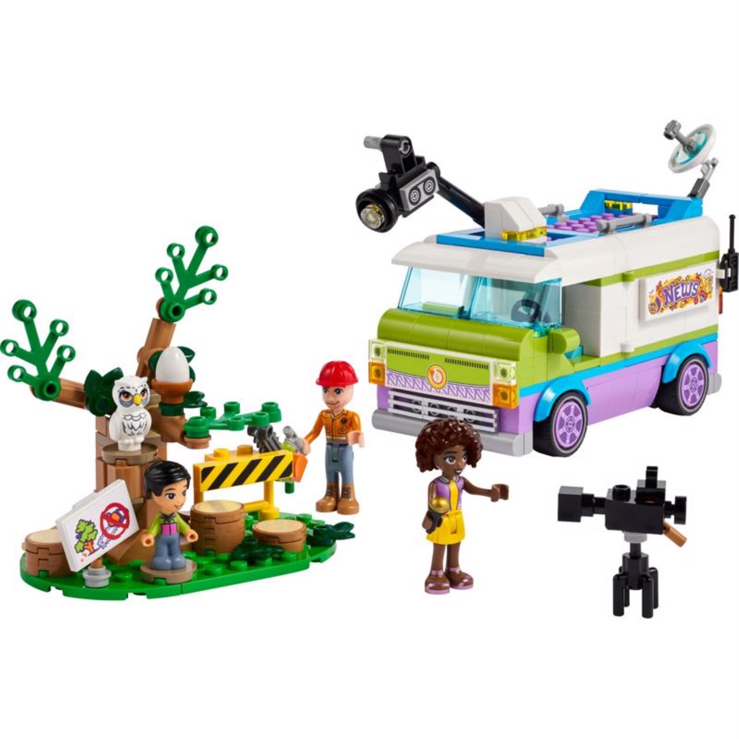 Newsroom Van Toy 446Pc