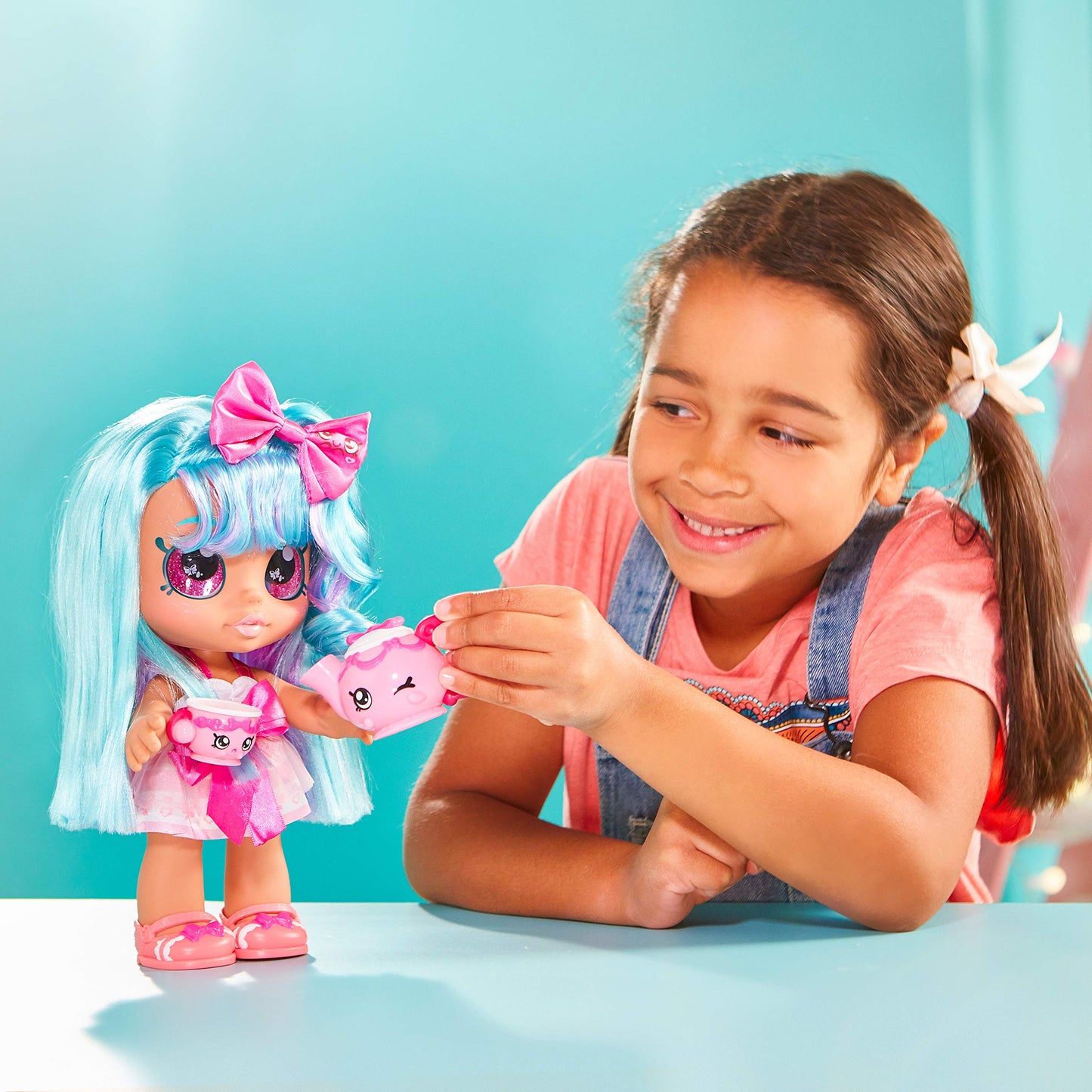 Kindi Kids Fun Time Friends - Pre-School Play Doll, Bella Bow - For Ages 3+ | Changeable Clothes And Removable Shoes