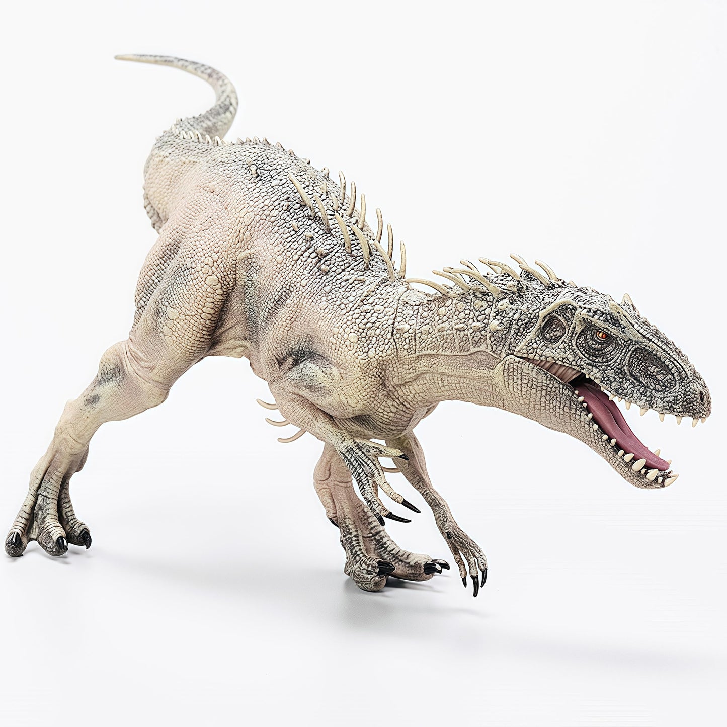 Gemini&Genius Dinosaur Toy Tyrannosaurus Rex With Moveable Jaw-15 Inches Length Large T-Rex Figureine - Great Kids Toy Gift (1Pc