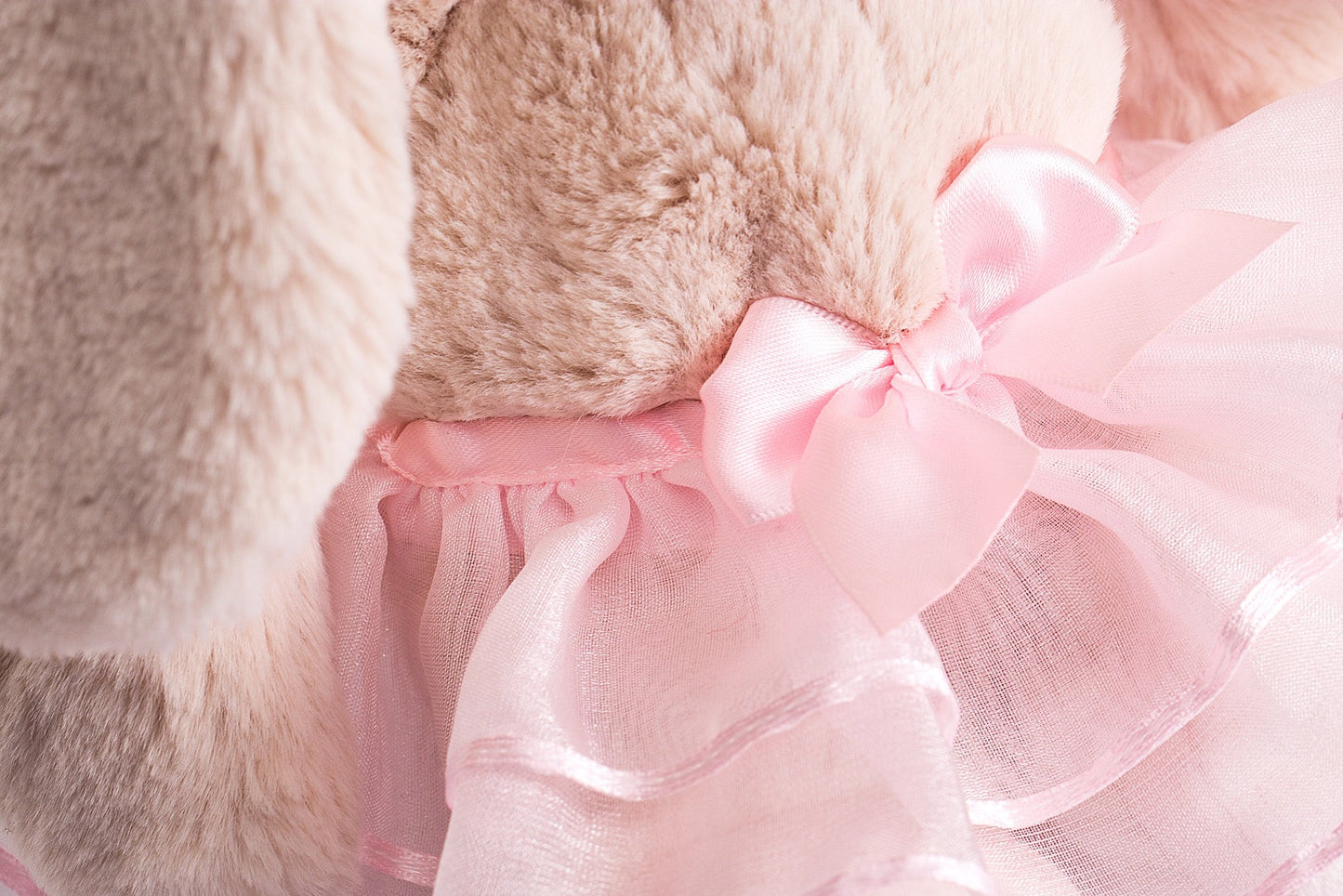 Dilly Dudu Ballerina/Ballet Bunny Plush Toy Stuffed Animal Rabbit Doll 10-Inch(Pink)