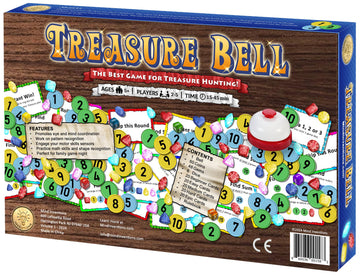 Mind Inventions Treasure Bell | Best Treasure Hunting Game for Kids | Ages 5+ | 2-5 Players | 15-45min Playtime