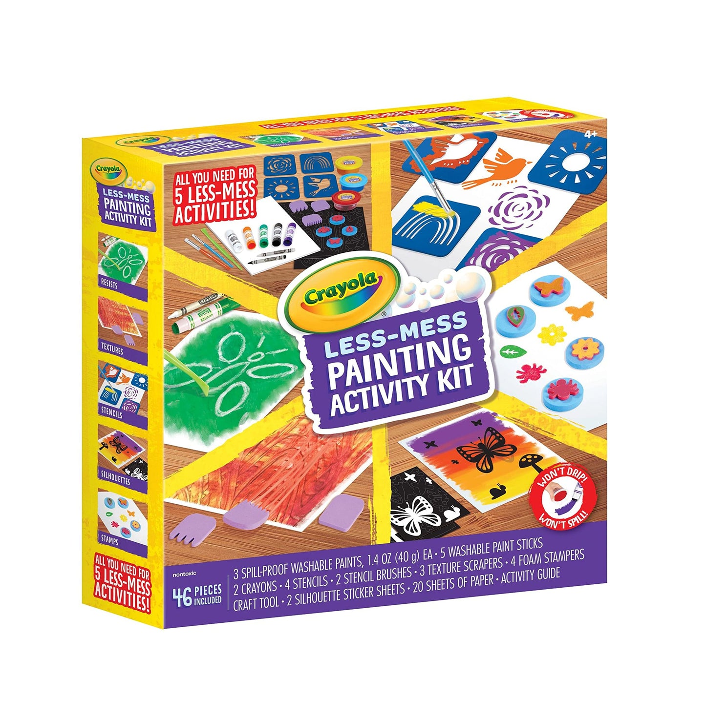 LESS MESS PAINTING ACTIVITY KIT