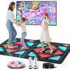 HAPHOM Dance Mat - Anti-Slip Wireless Electronic Pad, Large Flannel Playmat, Christmas Colors, for Kids & Adults