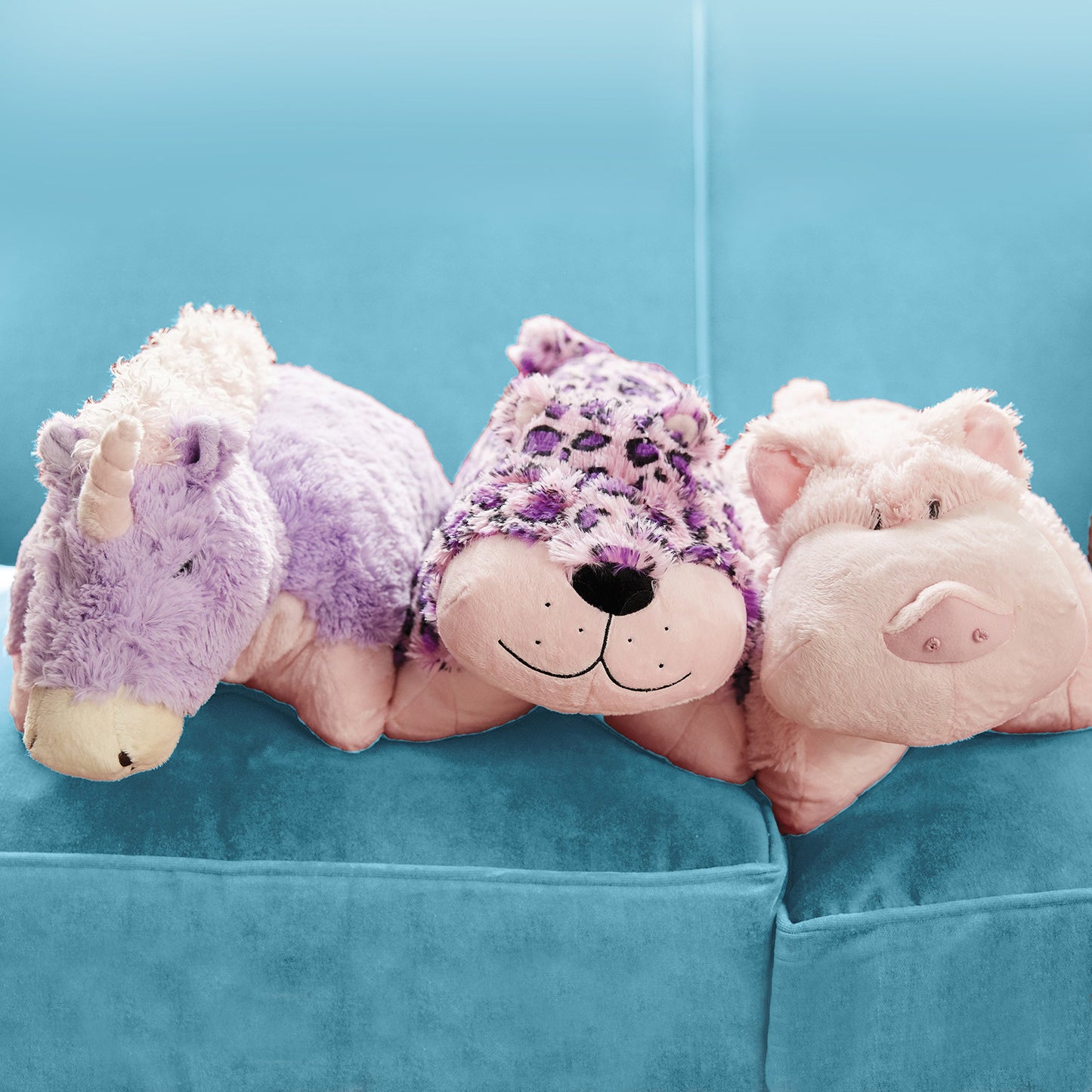 Pillow Pets Originals, Wiggly Pig, 18' Stuffed Animal Plush Toy , White