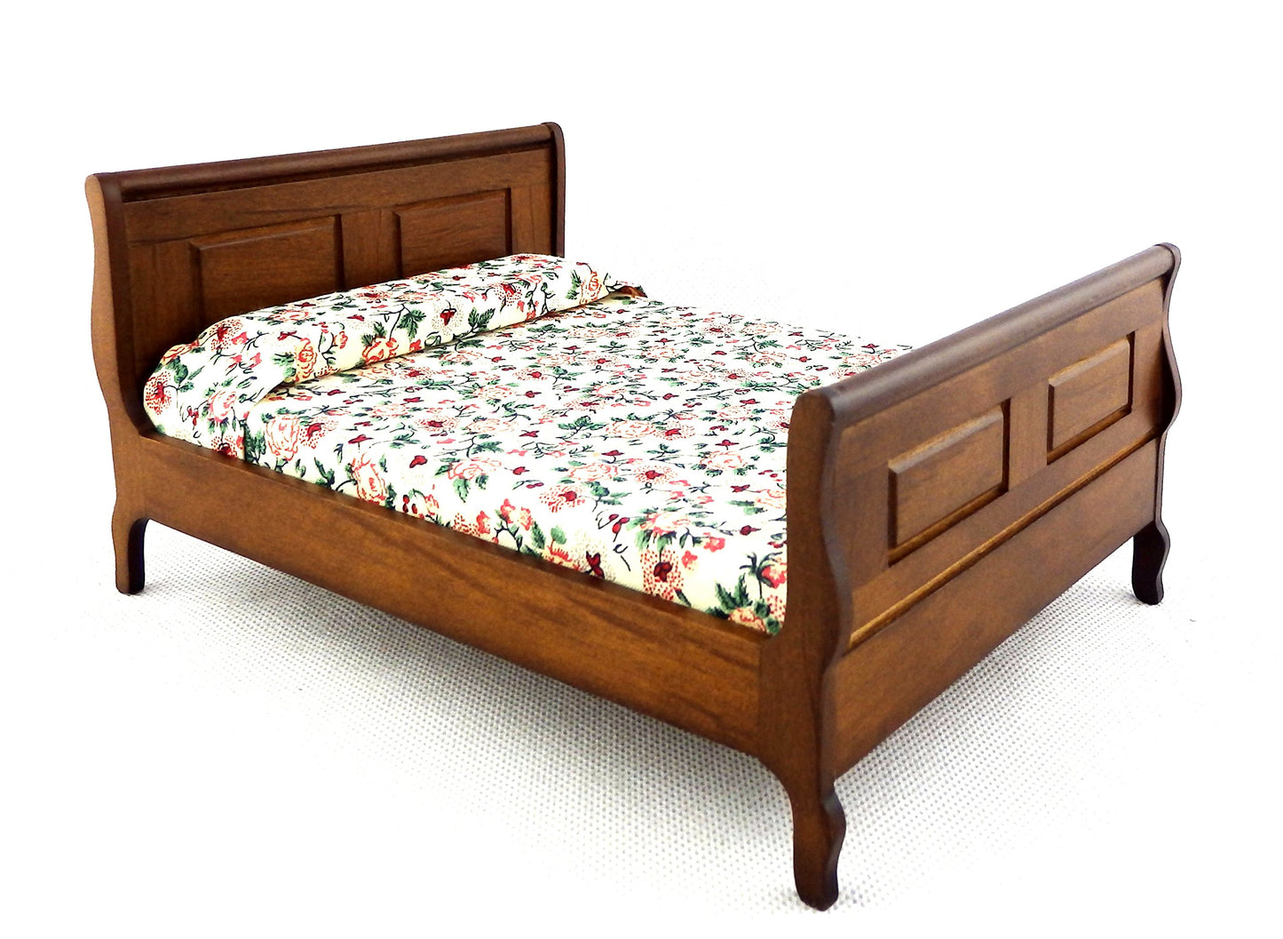 Dollhouse Miniature Davis Sleigh Bed