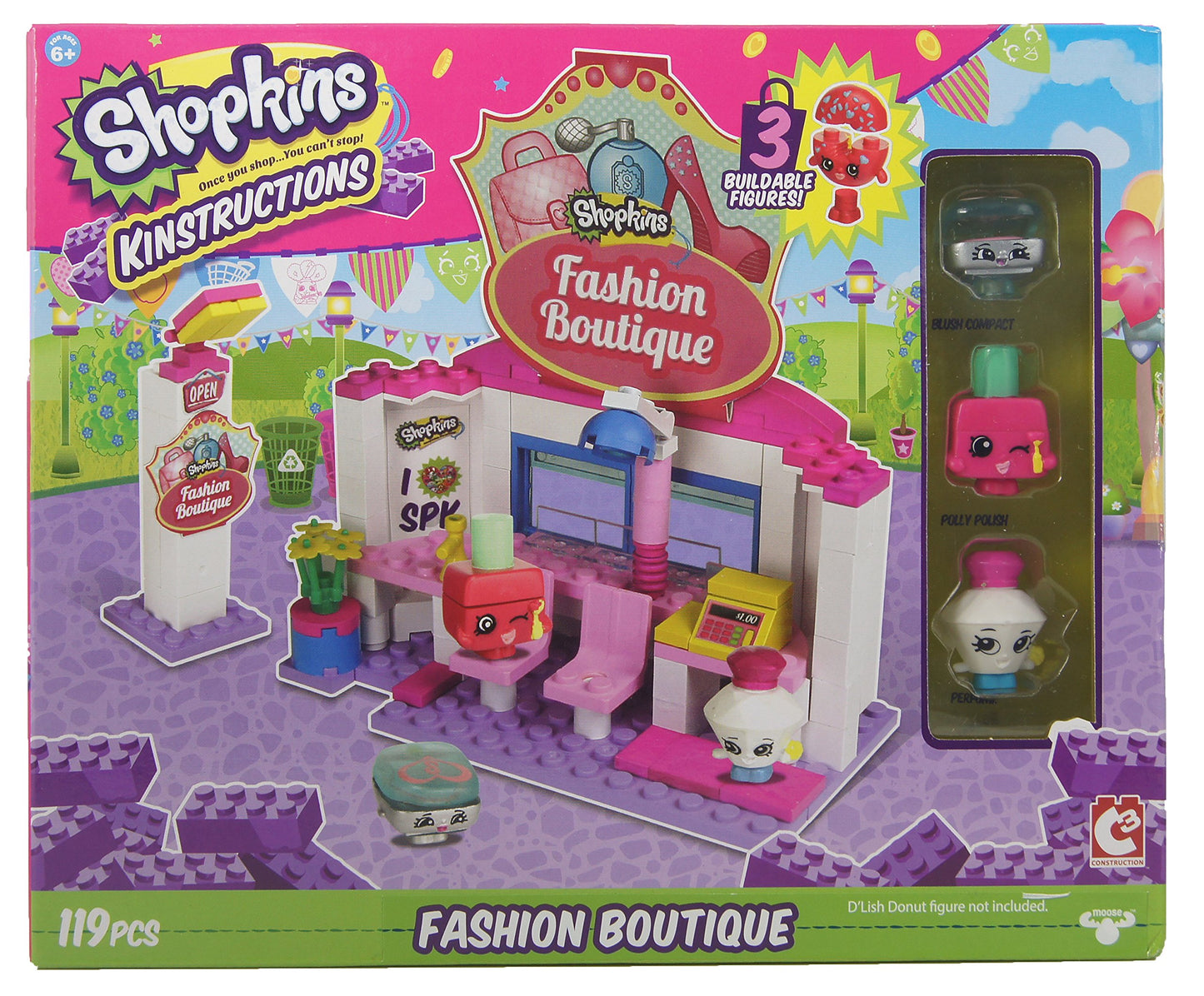 The Bridge Direct Shopkins Kinstructions Fashion Boutique