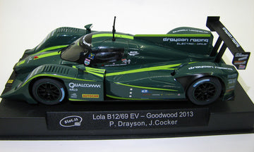 Slot.It Lola B12/69 EV Slot Car - Goodwood 2013, 1:32 Scale, Plastic, Model SICA22E