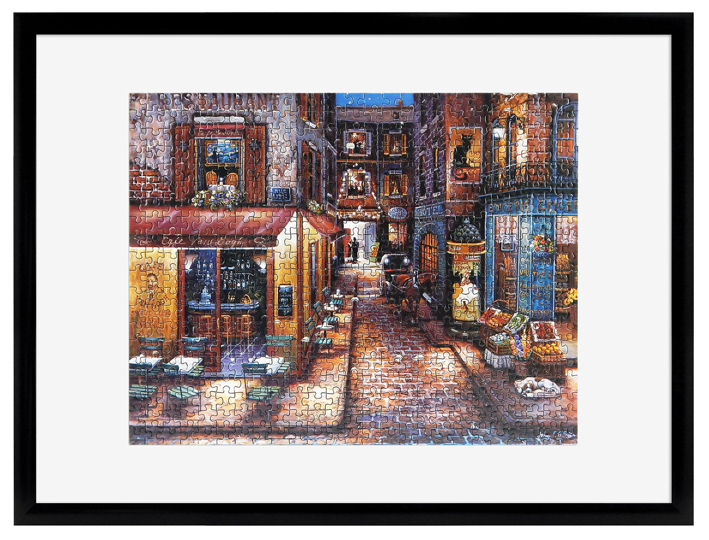 Mcs Frame For Puzzles, Black, 20 X 27 In Or Smaller