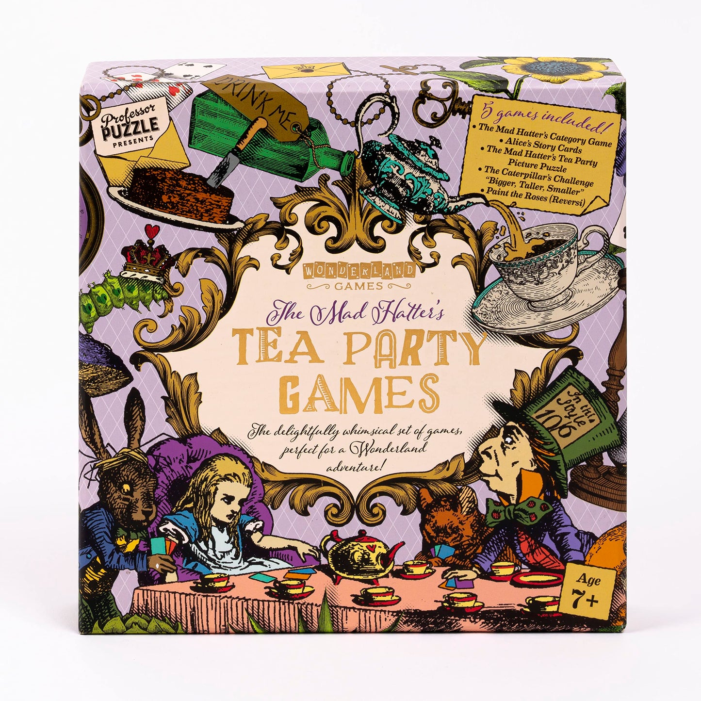 Alice In Wonderland The Mad Hatters Tea Party Games 6 Games