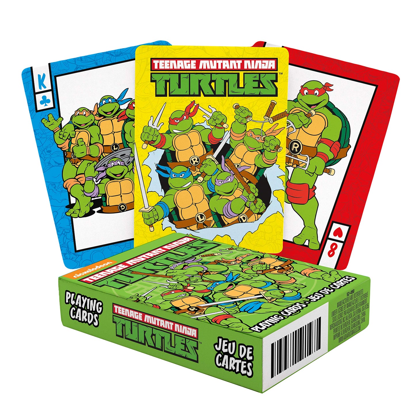 Aquarius Tmnt Playing Cards - Tmnt Themed Deck Of Cards For Your Favorite Card Games - Officially Licensed Tmnt Merchandise & Co