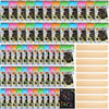 Fulmoon 60 Pcs Bulk Scratch Note Pads for Kids Scratch Paper Art Notebooks Rainbow Party Favors with Wooden Stylus Coloring Book