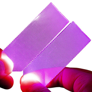 mlnyitus Flexible Helmet led Light Decorations led Lights Flexible Cosplay DIY kit Decorations RGB Superhero for Men Gifts Pink