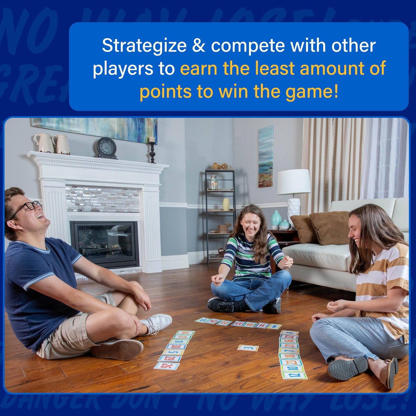 Amigo Games No Thanks! The Play Or Pay Card Game – Avoid Taking Points In This Exciting & Simple Classic Card Game For Family Game Night – Perfect For Kids & Adults Ages 8 & Older