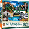 Masterpieces 300 Piece EZ Grip Jigsaw Puzzle - Watering Hole - 18x24