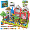 Cuteland Magnetic Blocks 216Pcs City Style, Magnetic Building Blocks For Boys 6-8, Toys Gift For 6+ Year Old Kids