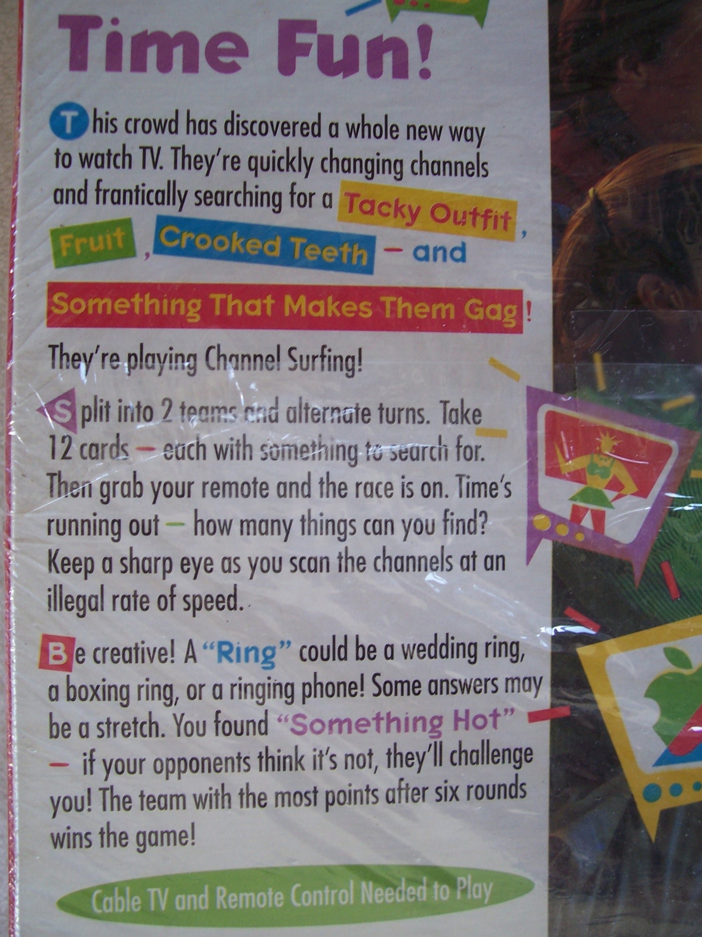 Channel Surfing Board Game