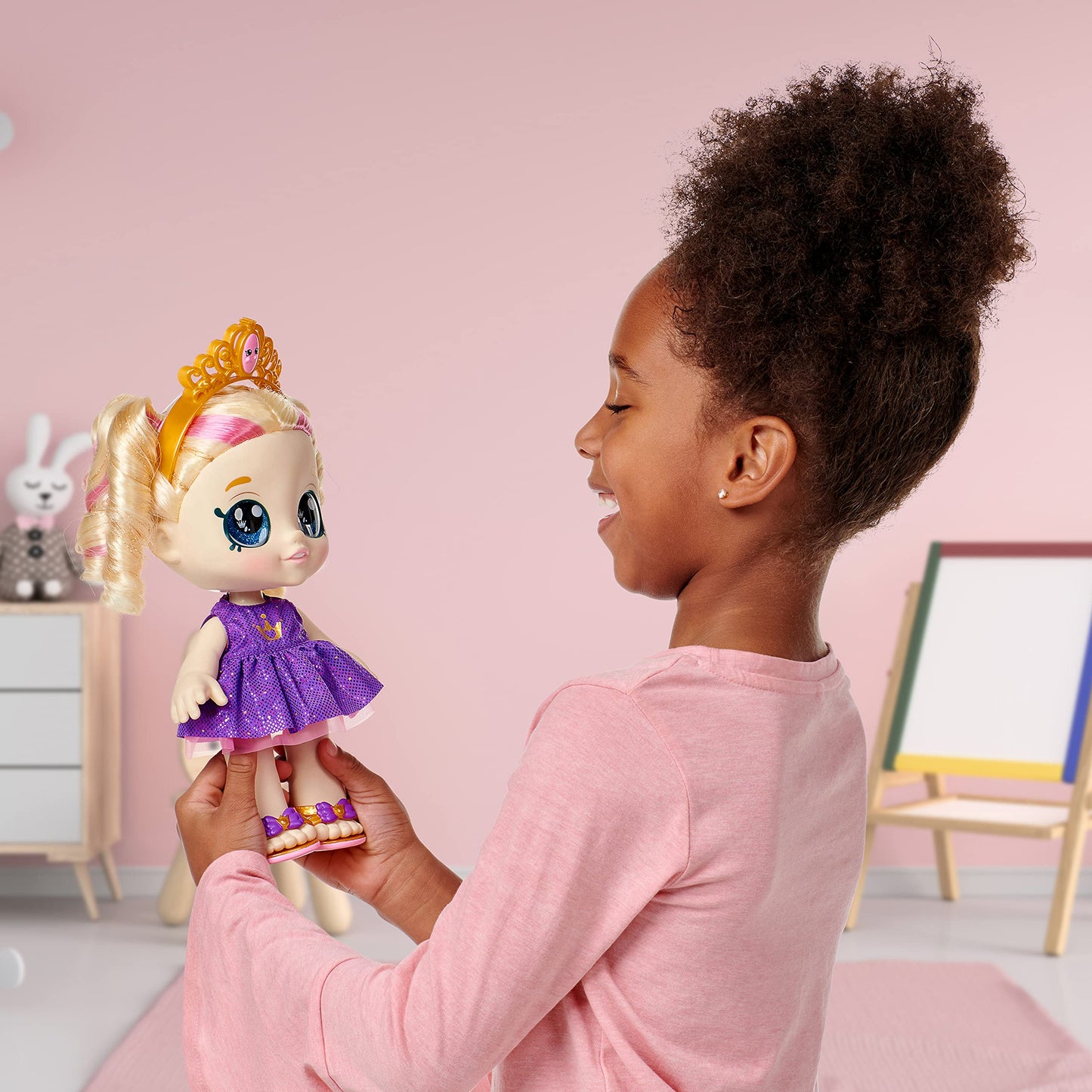 Kindi Kids Scented Sisters - Pre-School 10' Play Doll - Tiara Sparkles