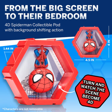 Pod 4D Marvel - Spiderman & Iron Man (2 Pack)
