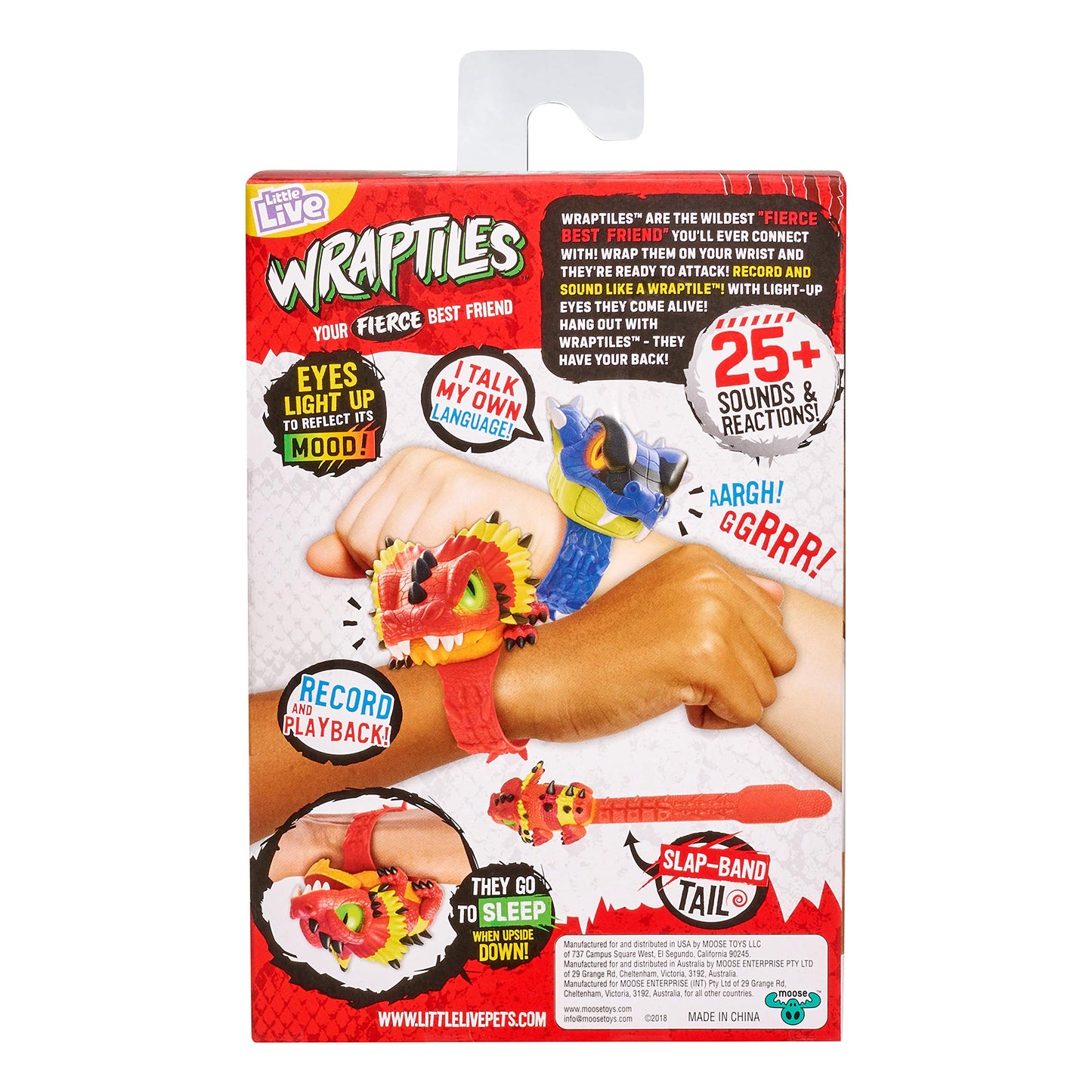 Little Live Pets Wraptiles - Lizzagon, Multicolor