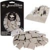 Monster Adventure Terrain - 50Pc Cracked Style Tile Expansion Pack Paintable 1''X1'' Tile Set- Amazing Tabletop Terrain In Minut