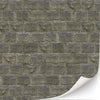 TexturKontor 3 Sheets Self-Adhesive Wall Cladding - Carved Rock Wall, DIN A4 Size, Paper Material, Model 0001 for Dollhouse 1:12 Scale